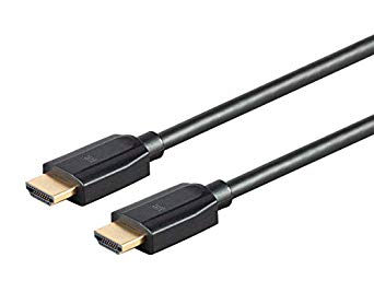 Monoprice Ultra 8K High Speed HDMI Cable - 6 Feet - Black, 48Gbps, 8K, Dynamic HDR, eARC - DynamicView Series