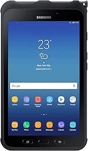 Samsung Galaxy Tab Active 2, T395, 8.0" Display 16GB (WiFi   Unlocked GSM 4G LTE), IP68 Water-Resistant, Tablet / Phone GSM Unlocked w/ S Pen - International Model - Black (Renewed)