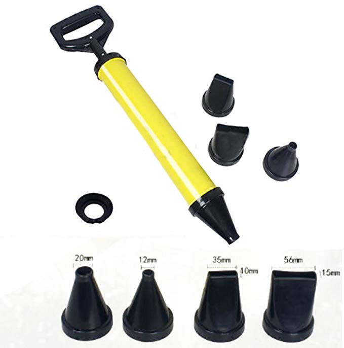 Mortar Pointing Grouting Gun Sprayer Applicator Tool for Cement lime 4 Nozzle