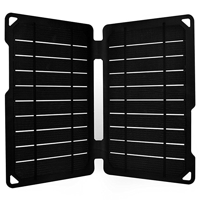 Renogy E.FLEX 10W Ultra Thin Portable Monocrystalline Solar Panel Charger with USB Port