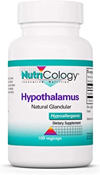 NutriCology Hypothalamus - Natural Glandular, Endocrine, Energy Support - 100 Vegicaps