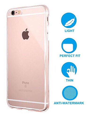 Apple iPhone 6 Case, Chivel (TM) iPhone 6 (4.7") Case Ultra Thin Slim NEW Crystal Clear Transparent Premium Clear Flexible Soft TPU Gel Case Skin Cover - Slim Case for iPhone 6 (2014) - Crystal Clear