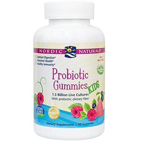 Nordic Naturals - Probiotic Gummies KIDS, for Overall Digestive Health, 60 count