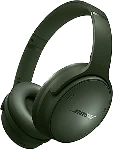 Bose QuietComfort Wireless Noise Cancelling Over Ear Headphones - Cypress Green (Renewed)