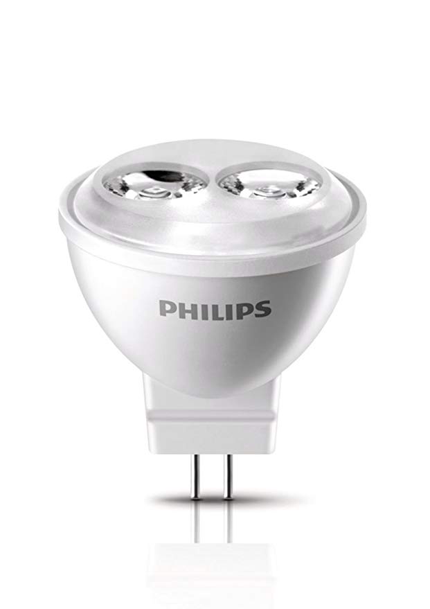 Philips 423723 3-Watt (20-Watt) MR11 Indoor/Outdoor Flood Bright White LED Light Bulb