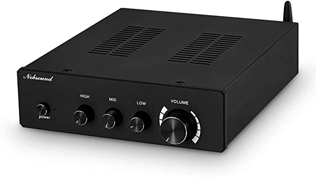 HiFi Bluetooth 5.0 Power Amplifier Class D Stereo Desktop Audio Amp 300W 300W