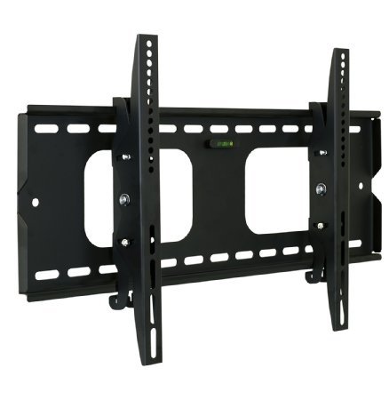 Mount-It! MI-303B TV Wall Mount Bracket for 32 - 65 inch LCD, LED, or Plasma Flat Screen TV, Heavy Duty Load Capacity 175 lbs, 15 Degree Tilt Mechanism Up or Down, Max VESA 600x400 with 6 ft HDMI cable