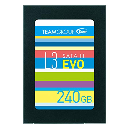 TEAMGROUP Ultra L3 EVO 240GB 2.5 Inch SATA III Internal Solid State Drive SSD (Read/Write Speed up to 530/470 MB/s) T253LE240GTC101