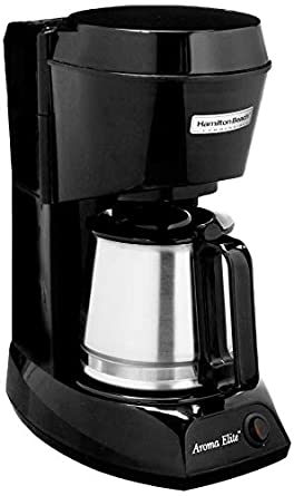 Hamilton Beach Small APPLIANCES 1030386 4-Cup Hotel & Hospitality Coffeemaker, with Stainless Steel Carafe