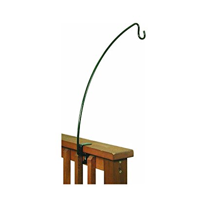 Stokes Select 24-Inch Metal Clamp-On Deck Hook for Bird Feeder