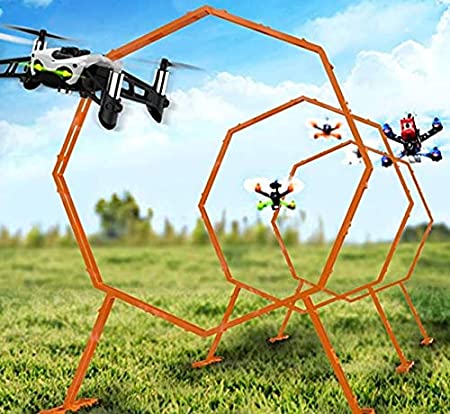Drone Racing Obstacle Course. Easy to Build Racing Drone Kit. Create Your Own Drone Racing League. Suitable Drone Games for Kid or Adults (Amazon Exclusive)