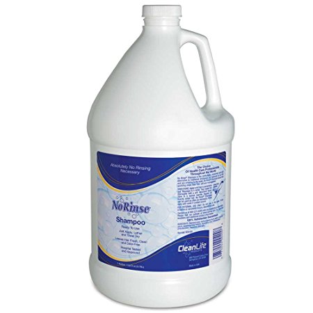 The Wright Stuff No Rinse Shampoo Gallon Bottle, 128 Fluid Ounce
