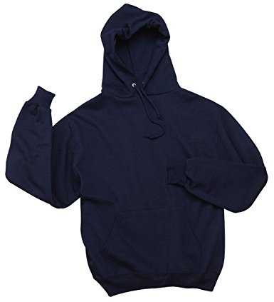 Jerzees 8 oz., 50/50 NuBlend Fleece Pullover Hood (996) J NAVY