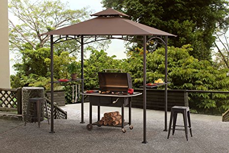 Sunjoy 110103014 Grill Gazebo For Backyard Bbq