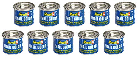 10 Revell 14ml Enamel Paints for Models- You can choose the colours