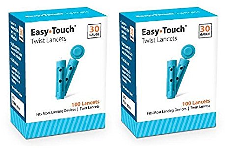 EASY TOUCH TWIST LANCETS 30G 100