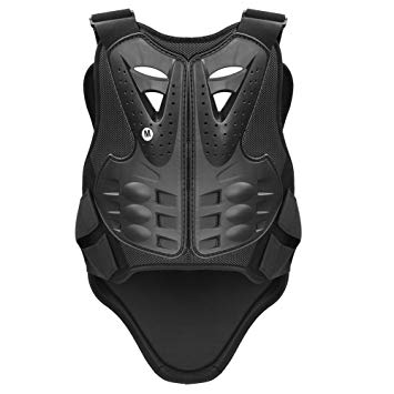 Pellor Sports Chest Back Spine Protector Vest Anti-fall Gear Motorcycle Jacket Motocross Body Guard Vest