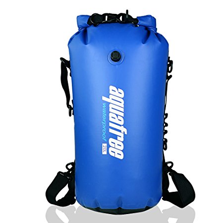 Aquafree Dry Bag, 100% Waterproof Dry Bag for Adventure, Floating, Kayaking, Boating, Rafting, Swimming, Dining out, Snowboarding, Skiing, Schoolbag