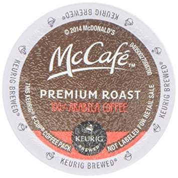 McCafe Single Serve Premium Medium Roast Coffee, 4.12 oz, 12 Count Box