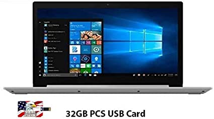 2019 Newest Lenovo L340-17 17.3 Inch HD Laptop (Ryzen 5 3500U up to 3.70 GHz, 8GB DDR4 RAM, 128GB SSD, Bluetooth, DVD, WiFi, Windows 10) (Gray) Bundled with 32GB PCS USB Card