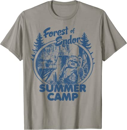 Star Wars Wicket Ewoks Endor Forest Summer Camp T-Shirt