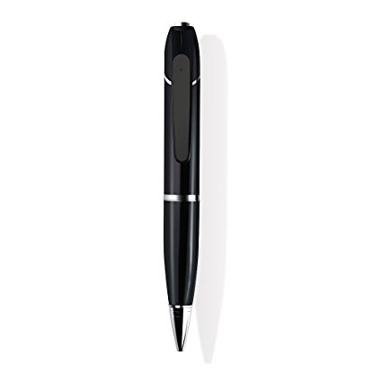 Aisoul Wi-Fi Camera Spy Pen Home Security Camera System HD 720P iOS/Android App Surveillance Video Recorder, Black