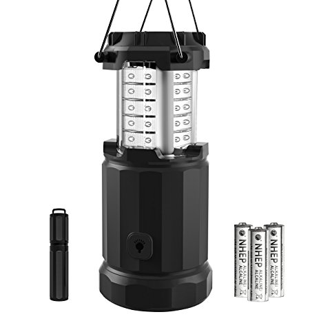 Etekcity LED Lantern Camping Magnetic Lights Dimmer Button Brightness Control with Batteries, Camping Gear for Hiking, Power Outage, Fishing, Storm (Collapsible, Upgraded CL30) (1Pack)