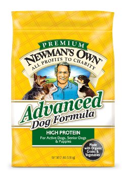 Newman's Own Advanced Dog Formula for Active or Senior Dogs