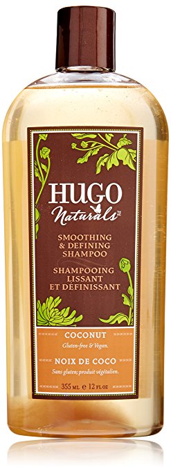 Hugo Naturals Shampoo, Coconut, 12 Ounce Bottle