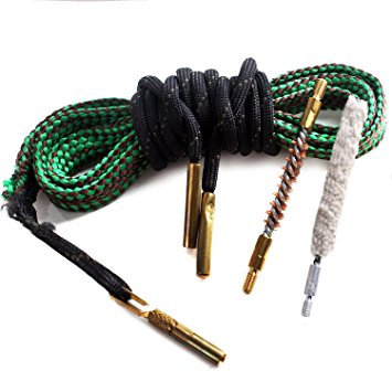 Unigear Gun Barrel Cleaning Kits Snake for Rifle Pistol Shotgun, Brushes Included