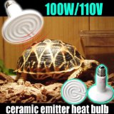 BYB - 100W 110V Ceramic Infrared Heat Emitter Brooder Coop Pet Infrared Lamp Bulb White