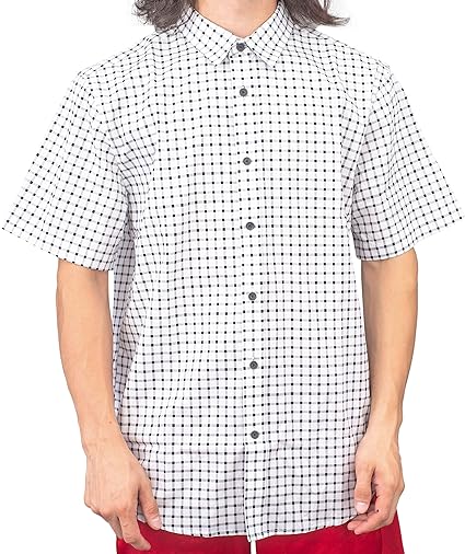 Marty McFly Halloween Costume Button Up Shirt