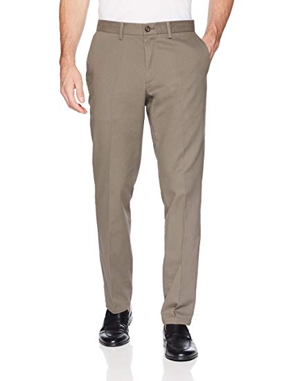 Amazon Essentials mens standard Slim-fit Wrinkle-resistant Flat-front Chino Pant