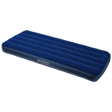 Intex Classic Downy Air Bed Royal Blue, Twin Size