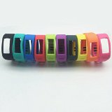 JOMOQ Large Replacement Accessory Wrist Bands with Plastic Clasps for Garmin Vivofit 10pcs No Tracker Replacement Bands Only