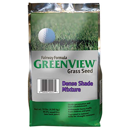 GreenView Fairway Formula Grass Seed Dense Shade Mixture, 10 lb Bag