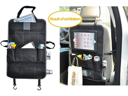 All One Tech Car Auto Front or Back Seat Organizer Holder Multi-pocket Travel Storage Bag Auto Car Back Seat Cover Protector and Storage Bag