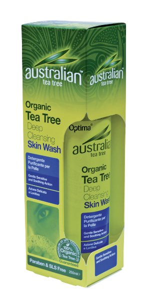 Australian Tea Tree Organic Deep Cleansing Skin Wash 250ml