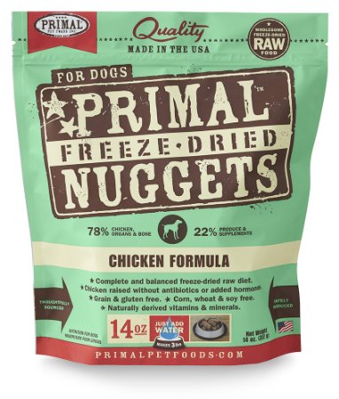 Primal Pet Foods Freeze-Dried Canine Chicken Formula