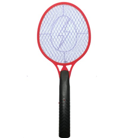 Koramzi F-4 Electric Mosquito Swatter-3 Layer Bug Zapper for Indoor and Outdoor Use