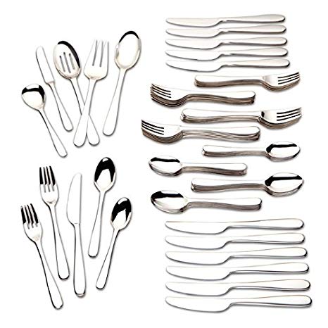 Stratton 65-piece Stainless Flatware Set by Lenox