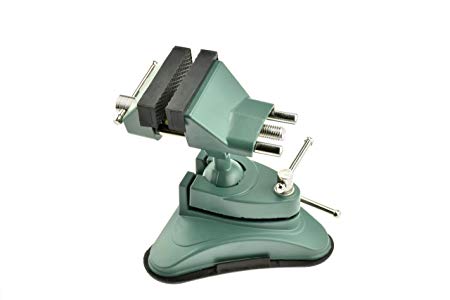 SE 8437MVC Mini 2-3/4" Aluminum Table Vise with Vacuum Base