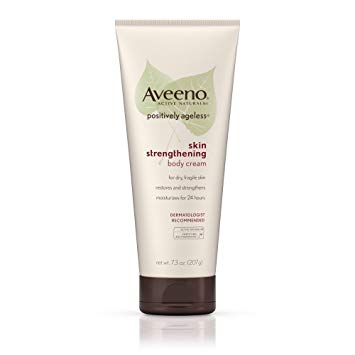 Aveeno Active Naturals Positively Ageless Skin Strengthening Body Cream - 7.3 Oz ( Pack of 3 )