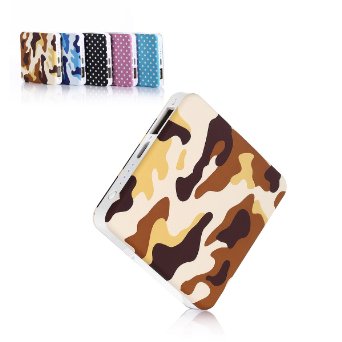 Poweradd Pilot A1 Power Bank, Pocket-sized Portable Charger, 2500mAh External Battery for Smartphones- Camouflage Brown