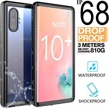 YOGRE Samsung Galaxy Note10  Plus/Pro/5G Waterproof Cover Case (6.8 Inch, Clear)