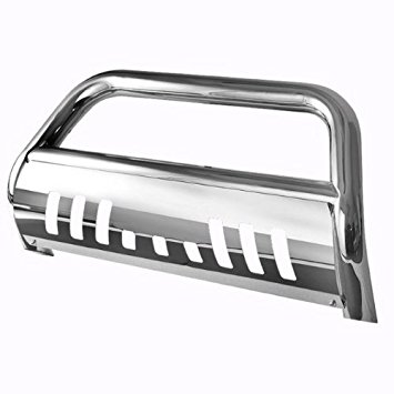 VioGi Fit:04-13 Ford F150 07-11 Expedition/Navigator 3" S/S Bull Bar Brush Push Bumper Grille Grill Guard