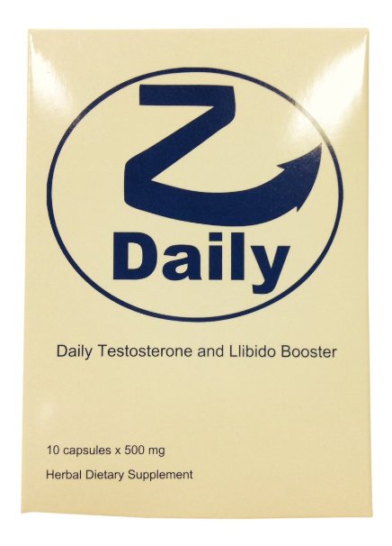Z Daily, Daily Testosterone and Libido Booster. Increase your libido and enhance your workouts. (10)