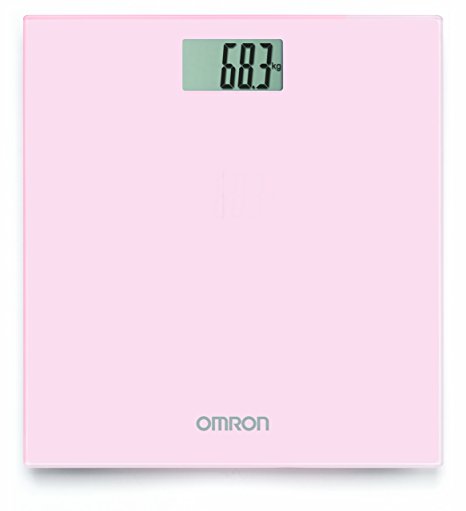 Omron HN289 Personal Scales - Blossom Pink