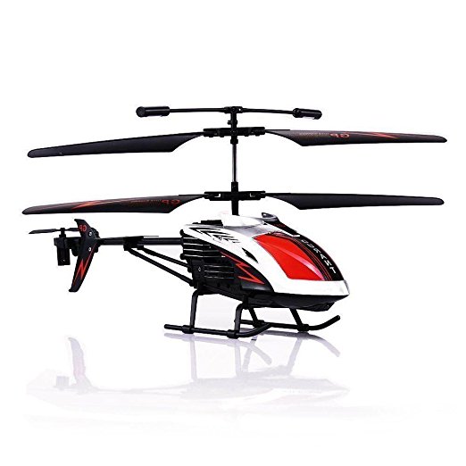RC Airplane, 3.5 Channel Durable Aircraft Toy Remote Controlled with Gyro and LED Light for Indoor Outdoor, Ready to Fly Model Best Birthday Christmas Festival Gift for Boys & Girls and Even Adults