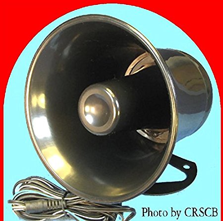 PA Horn SPEAKER w/ Plug & Wire - 5 inch for CB / Ham Radio